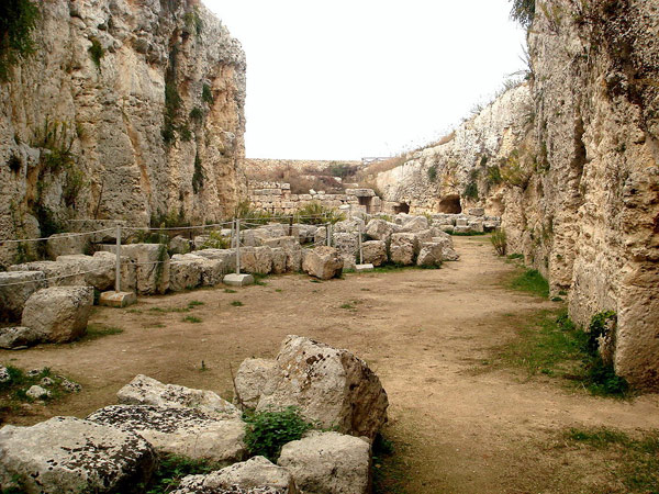 Euryalus Castle and Dionysian Walls